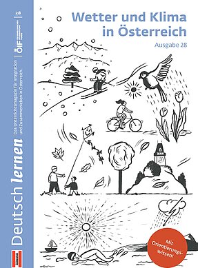 Cover der Ausgabe 28 - Wetter und Klima in Österreich