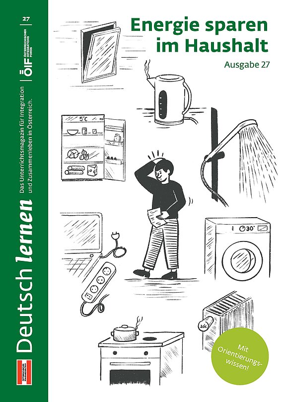 Cover der Ausgabe 27 - Energie sparen im Haushalt