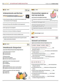 Coverbild zu Schwerpunktbeilage der 113. Ausgabe des Österreich Spiegel. 