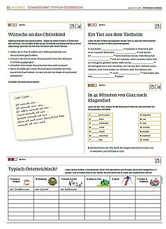 Coverbild zu Schwerpunktbeilage der 112. Ausgabe des Österreich Spiegel. 