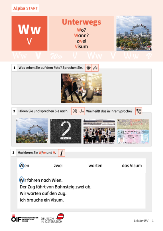 Alpha Start Lektion WV.