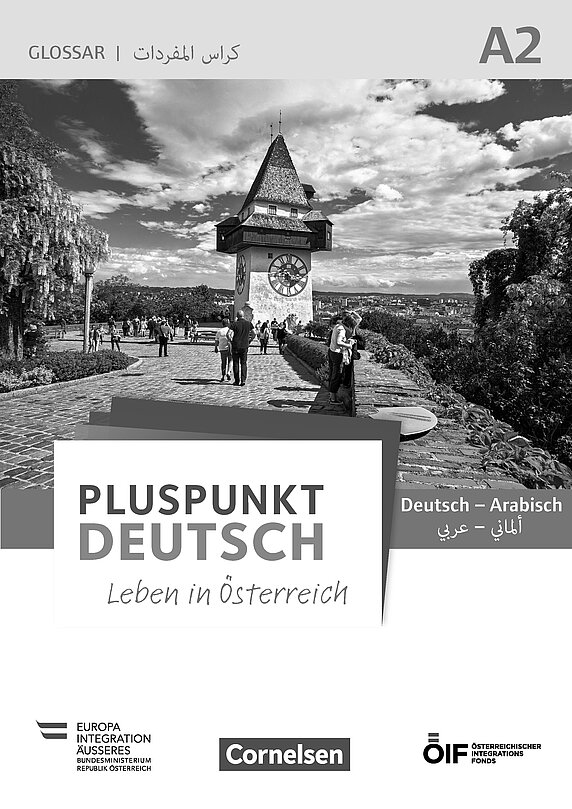 Coverbild des Glossars Deutsch-Arabisch.