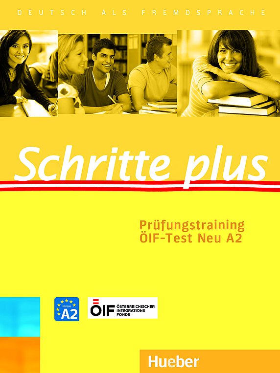 Coverbild des Kursbuches ÖIF Test Neu A2.