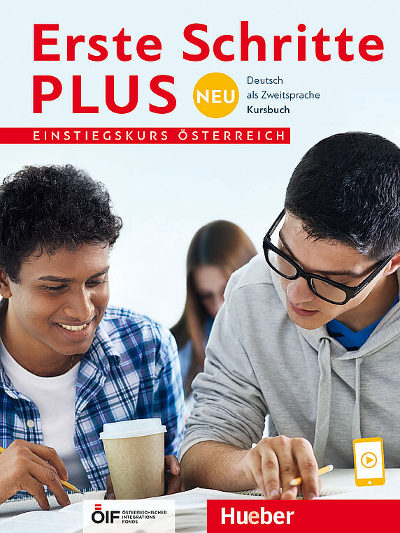 Coverbild des Kursbuches Erste Schritte Plus Neu für die Niveaustufe A1.