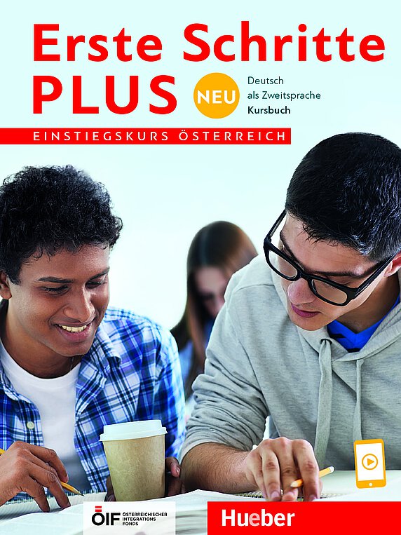 Coverbild des Kursbuches Erste Schritte Plus Neu für die Niveaustufe A1.