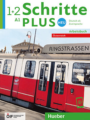 Coverbild des Arbeitsbuches Schritte Plus neu 1+2 für die Niveaustufe A1.