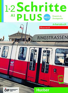 Coverbild des Arbeitsbuches Schritte Plus neu 1+2 für die Niveaustufe A1.