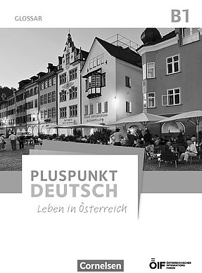 Coverbild des Glossars zu Pluspunkt Deutsch für die Niveaustufe B1.