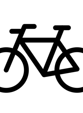 Ein Icon mit einem Fahrrad. (c) by Creative Stall from the Noun Project