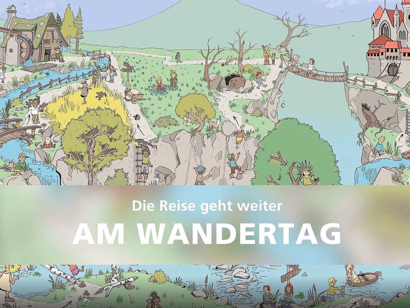 Coverbild Lernvideo "Die Reise geht weiter: Am Wandertag"