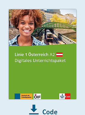 Coverbild Linie 1 Österreich Digitales Unterrichtspaket A2.