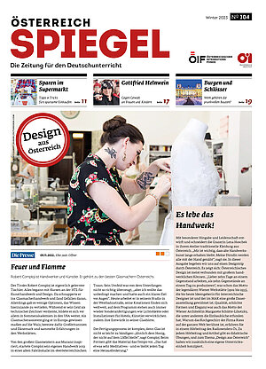 Coverbild der Ausgabe 104 der Zeitschrift Österreich Spiegel