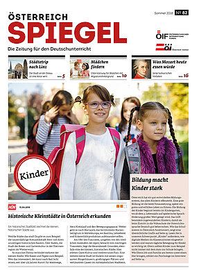 Die Ausgabe 82 des Österreich Spiegel mit dem Titel "Kinder".