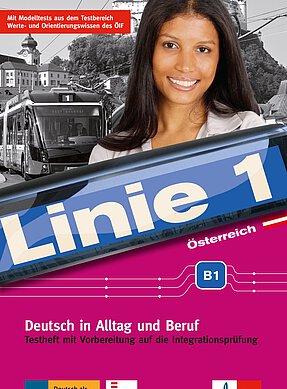 Coverbild des Testhefts Linie 1 Österreich B1.