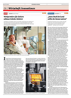 Schwerpunktthema der 80. Ausgabe des Österreich Spiegel.