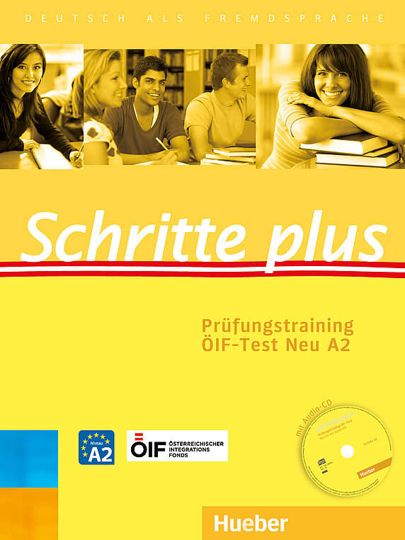 Coverbild des Kursbuches ÖIF Test Neu A2.