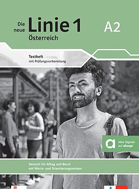Coverbild des Testhefts Linie 1 Österreich A2.