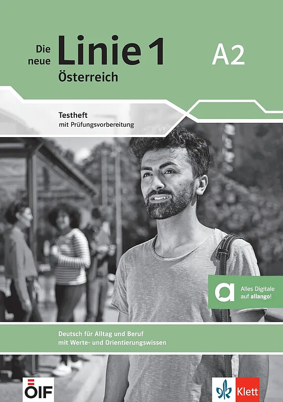 Coverbild des Testhefts Linie 1 Österreich A2.