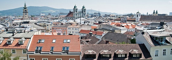Panoramabild Linz
