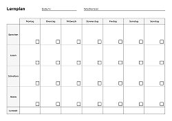 Coverbild: Lernzeiten planen