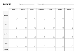 Coverbild: Lernzeiten planen